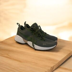 Puma Olive Green Athletic Shoes women’s